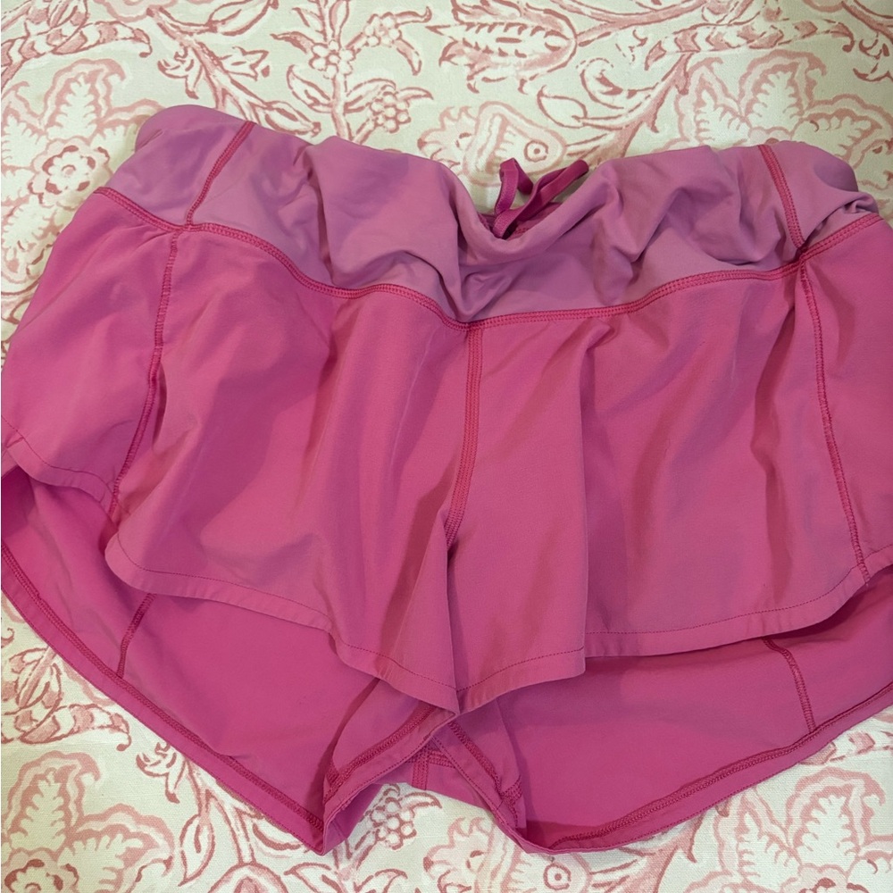 Sonic Pink lulu shorts